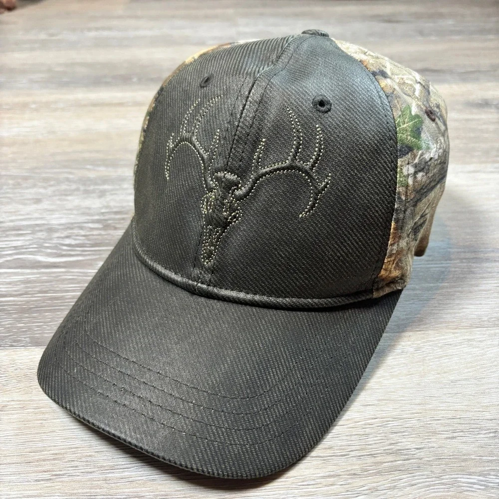 Field & Stream Mens Cotton Blend Baseball Cap Realtree Edge Camo M/L Brown Camo